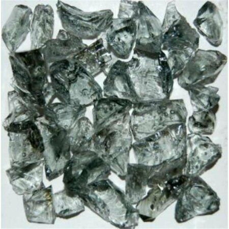 CALLE Recycled Chunky Glass Gray - Size 1 - 0.13-0.25 in. - 5 lbs CA2756126